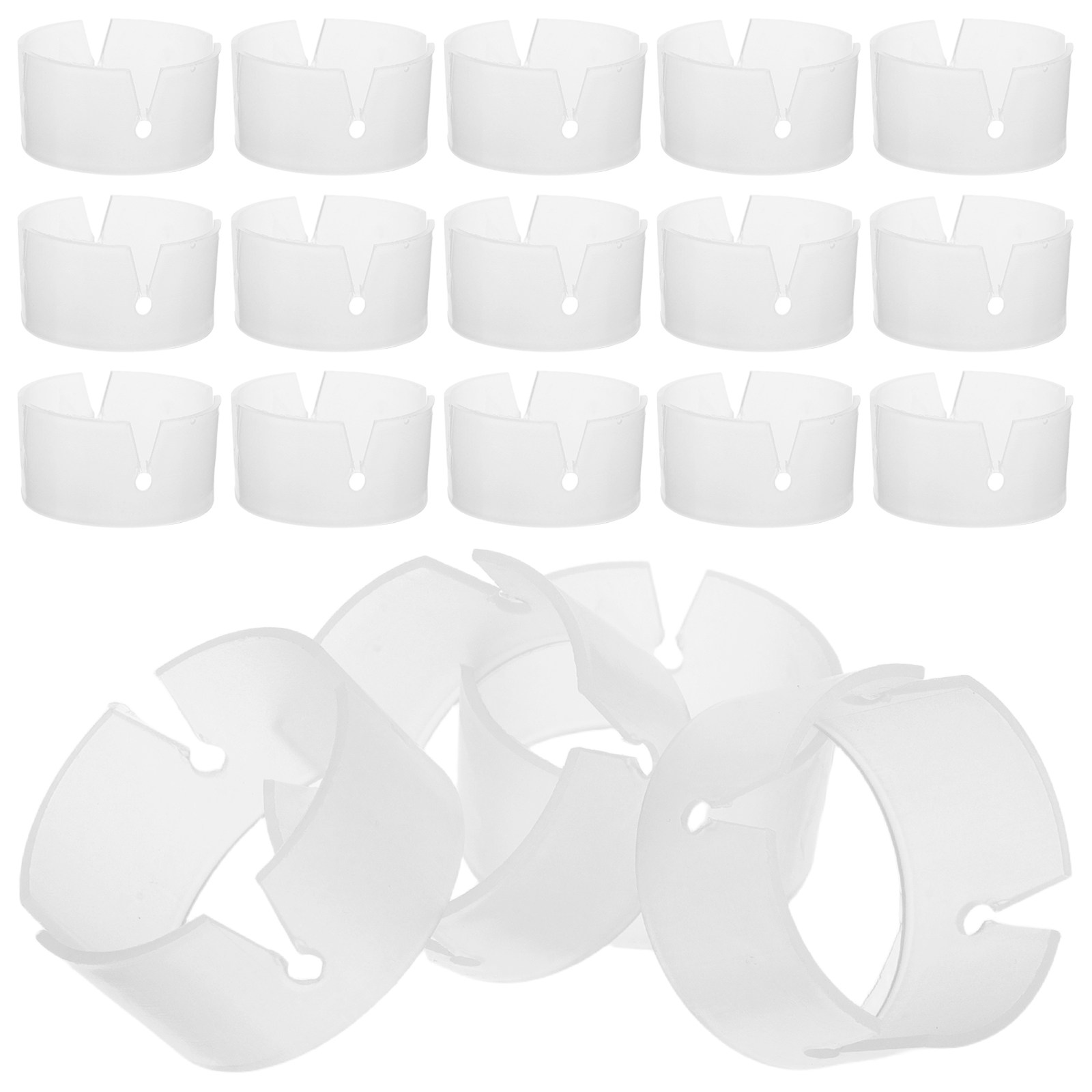 Wedding Decor Supply Store - 300 Stück Ballonbogen-Clips, runde Verbindungsstücke, leicht,