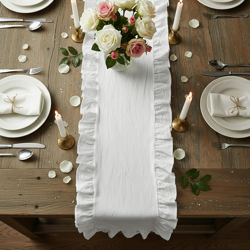 Weihnachts-Tischläufer, 100 %  – Wedding Supply Rentals Bewertung und Preis