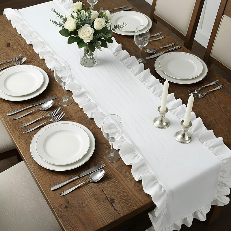 Weihnachts-Tischläufer, 100 %  – Wedding Supply Rentals Bewertung und Preis