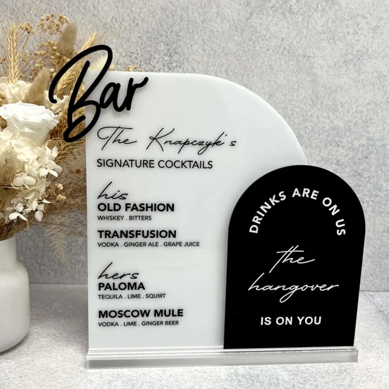 Benutzerdefiniertes Barmenü mi – Table Number Gold Bewertung und Preis
