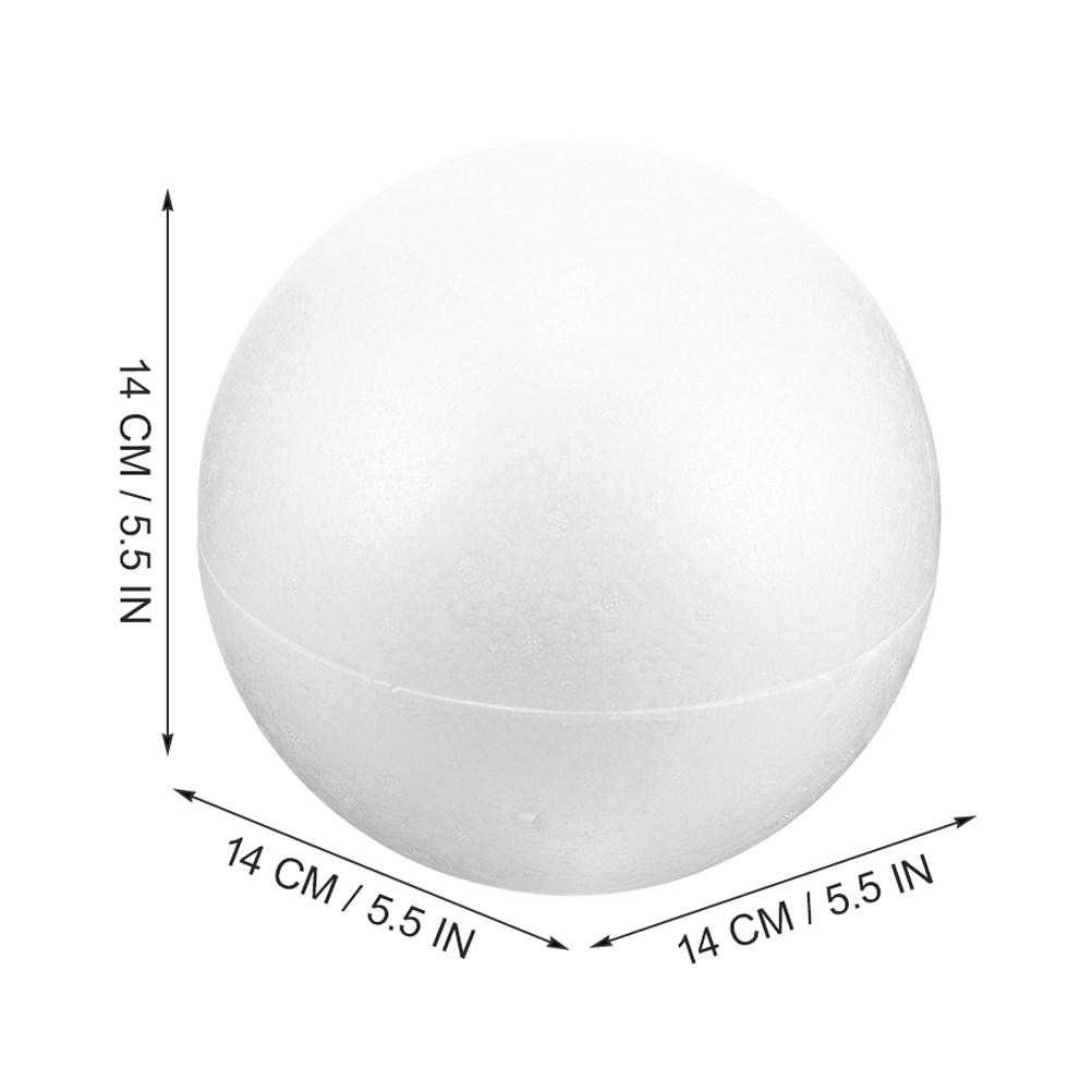 Große Weiße Schaumstoffkugel m – Wedding Supply Decor Bewertung und Preis