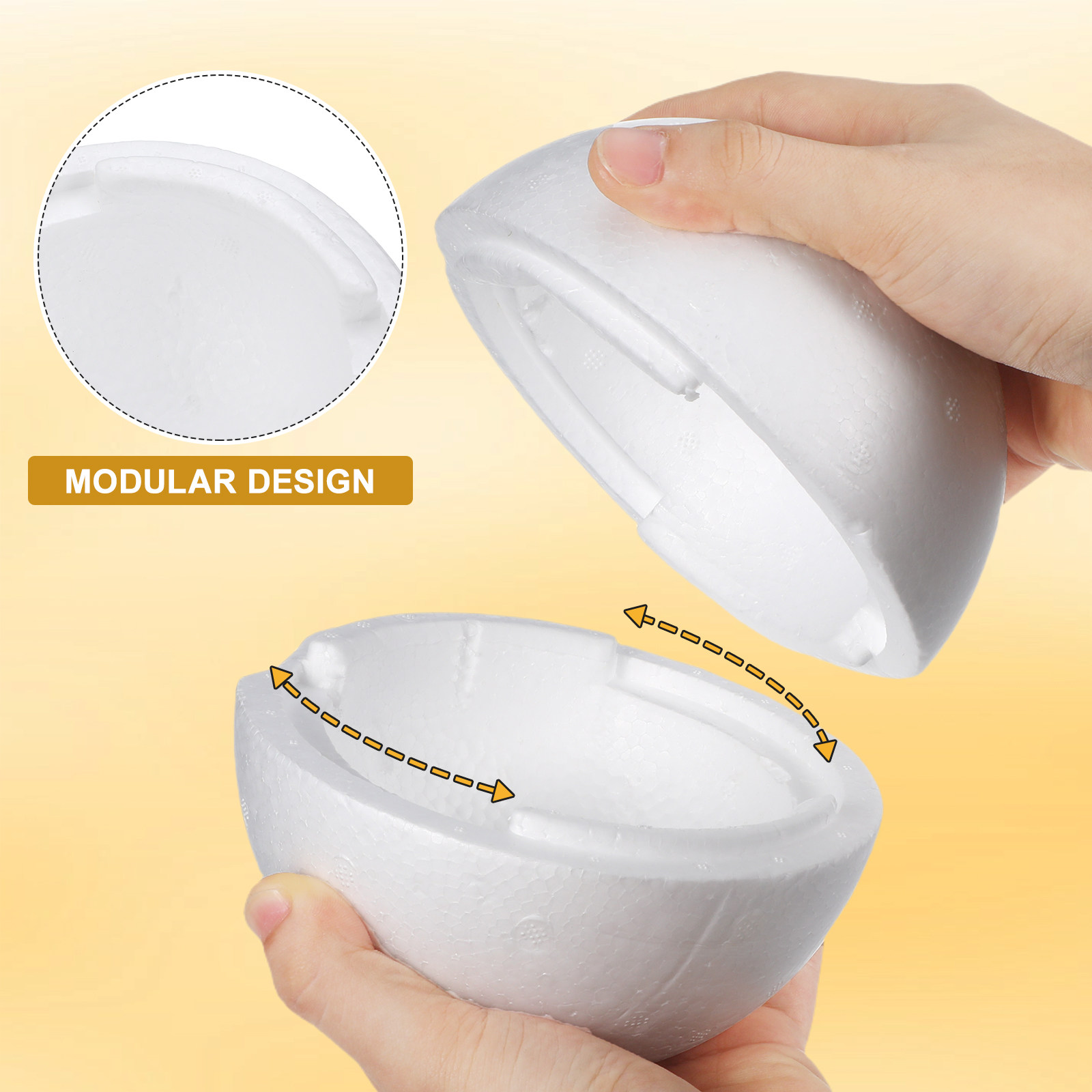 Große Weiße Schaumstoffkugel m – Wedding Supply Decor Bewertung und Preis