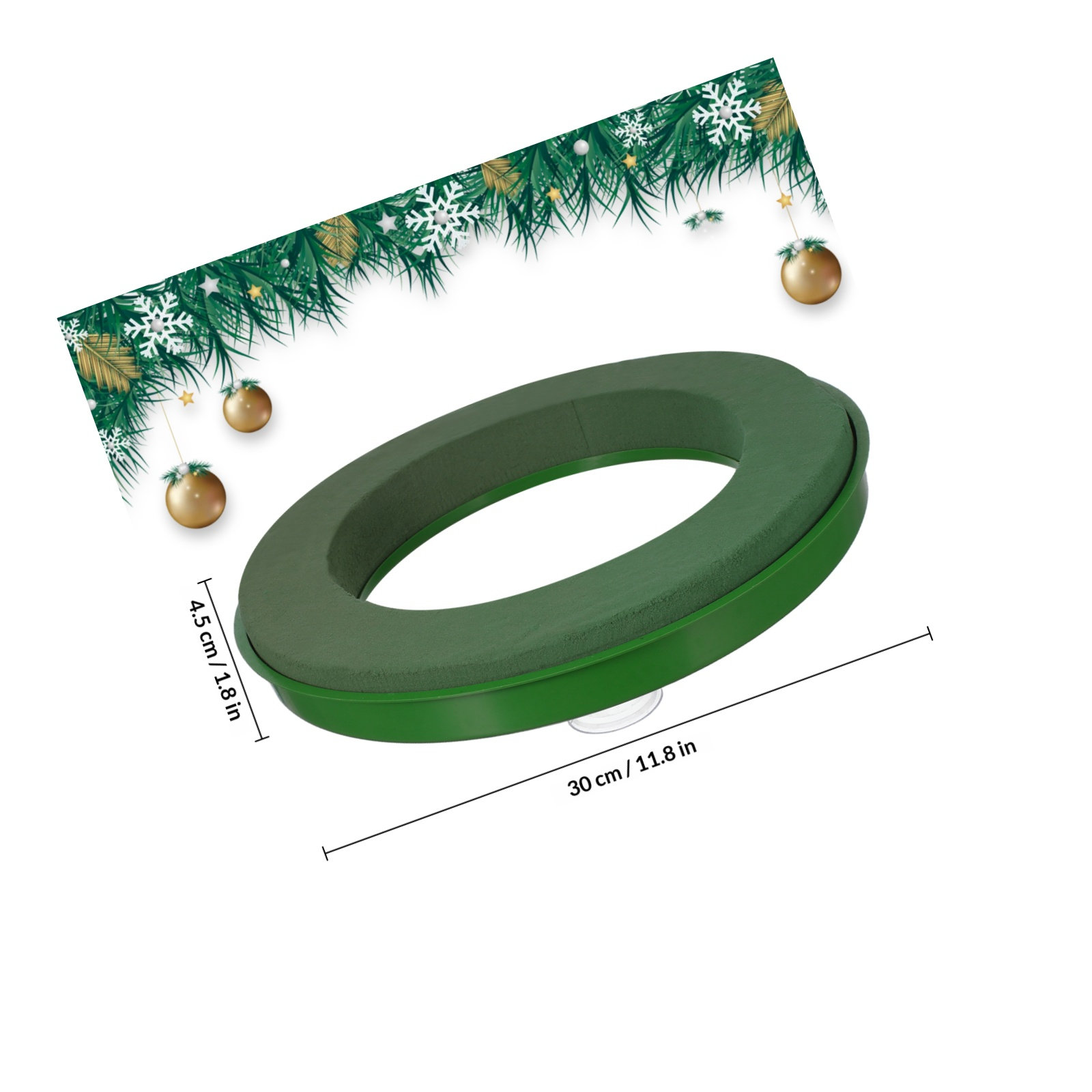 Kleiner Blumen-Schaumring, kün – Wedding Supply Decor Bewertung und Preis
