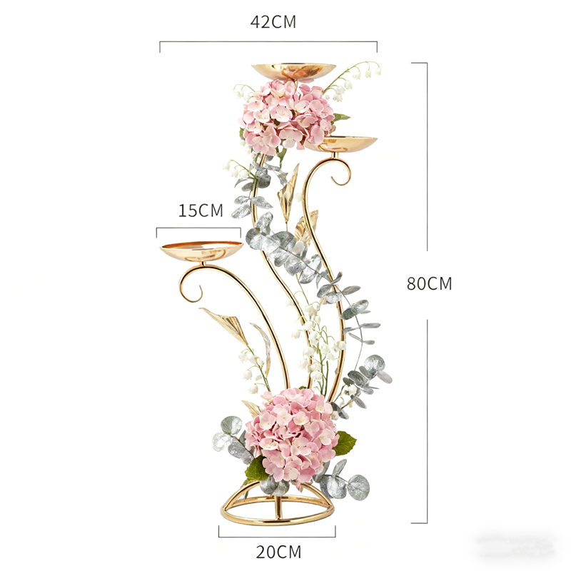 Goldener Blumenständer für Hoc – Wedding Decor Supply Store Bewertung und Preis