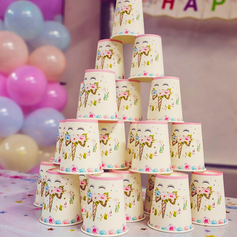 Einhorn Teller Serviette Tasse – Confetti Balloon Set Bewertung und Preis