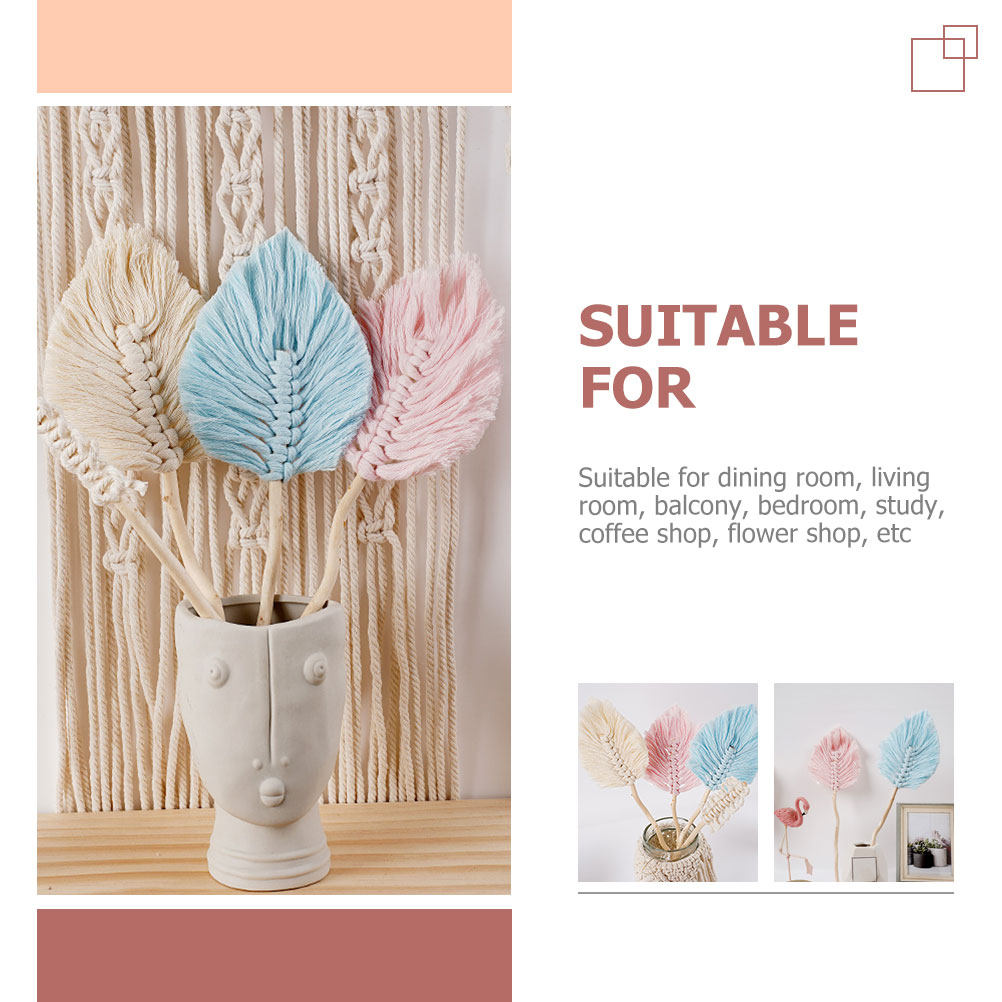 4 Stück Baumwollseil-Blattförm – Wedding Supply Decor Bewertung und Preis